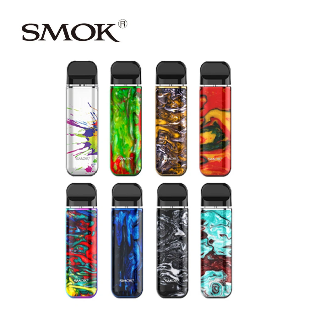 

SMOK Novo 2 Pod Starter Kit Electronic Cigarette Vape 800mAh battery 2ml Cartridge Pod Atomizer Mesh 1.0ohm DC MTL Vaporizer