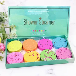8Pcs Salt Ball Bath Bombs Shower Skin Care Aromatherapy Bubble Oil-control Exfoliating Moisturizing Bathtub Bubble for Adults