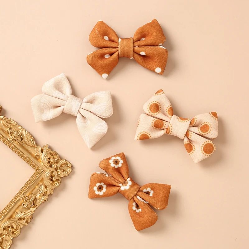 Baby Hair Clip Bows Hair Pins For Girls Hair Accessories Vintage