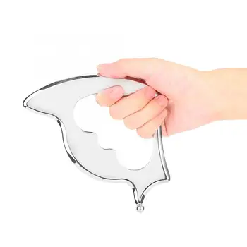 

Body Relax Handheld Stainless Steel Pressure Release Body Massage Plate Board Guasha Therapy Tool Massagem