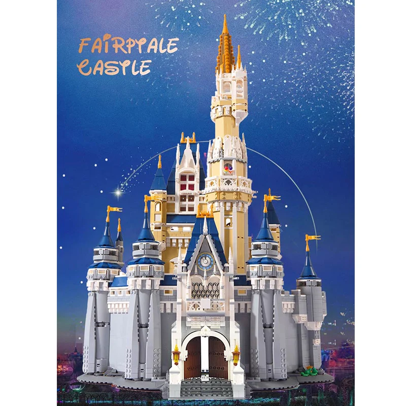 

The 16008 Disneys Castle Compatible With 71040 Building Blocks Bricks Educational Toys Birthdays Gifts For Children