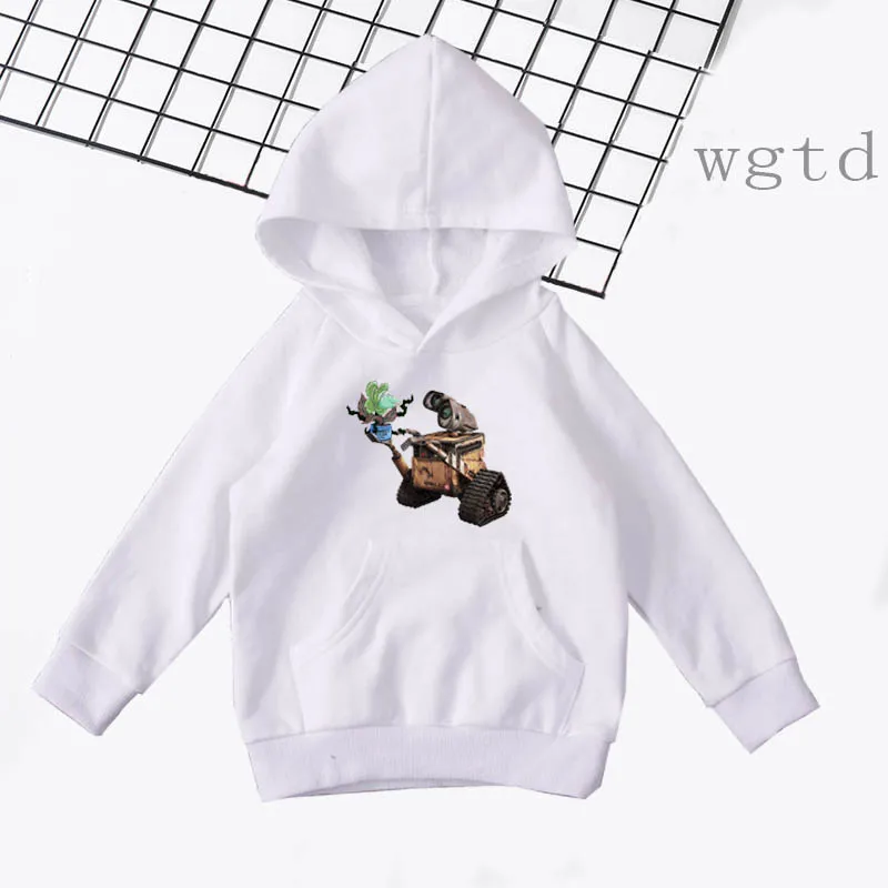 New Cartoon Prints Children Hoodies Kids Autumn Winter Warm Hoodie Felpa Ragazza Baby Long Sleeve Tops Casual Boy Sweatshirt