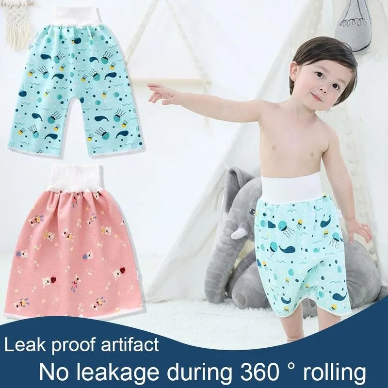 

Baby Diaper Skirt Infant Training Pants Cloth Diaper Kids Nappy Shorts Skirt Leak-proof Sleeping Bed Potty Trainining Pants
