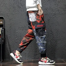 Весенние новые японские студенческие Мужские Молодежные популярные повседневные прямые комбинезоны с большими карманами вечерние комбинезоны для путешествий