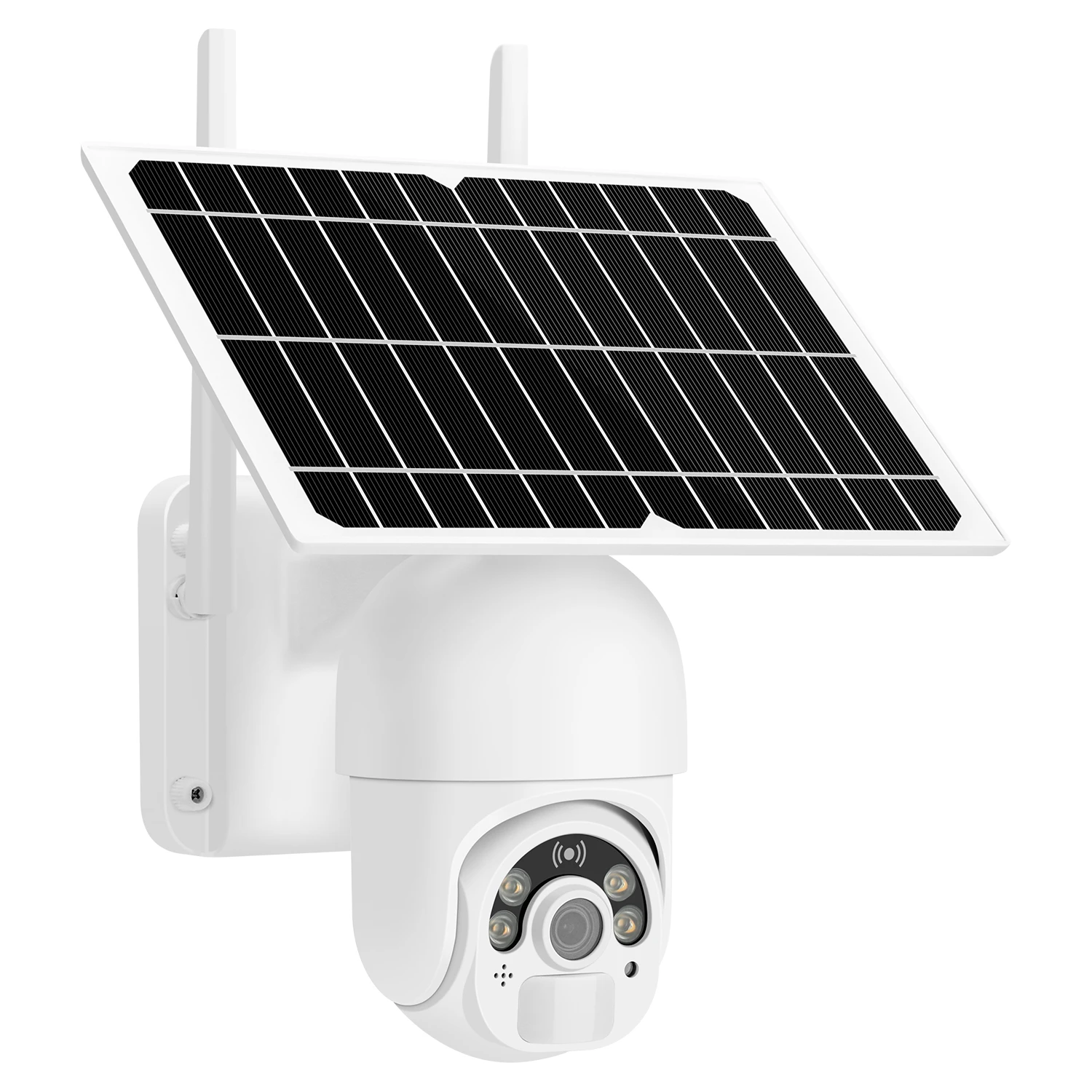 4G SIM IP Камера на открытом воздухе 1080P 8 Вт Панели солнечные Перезаряжаемые Батарея