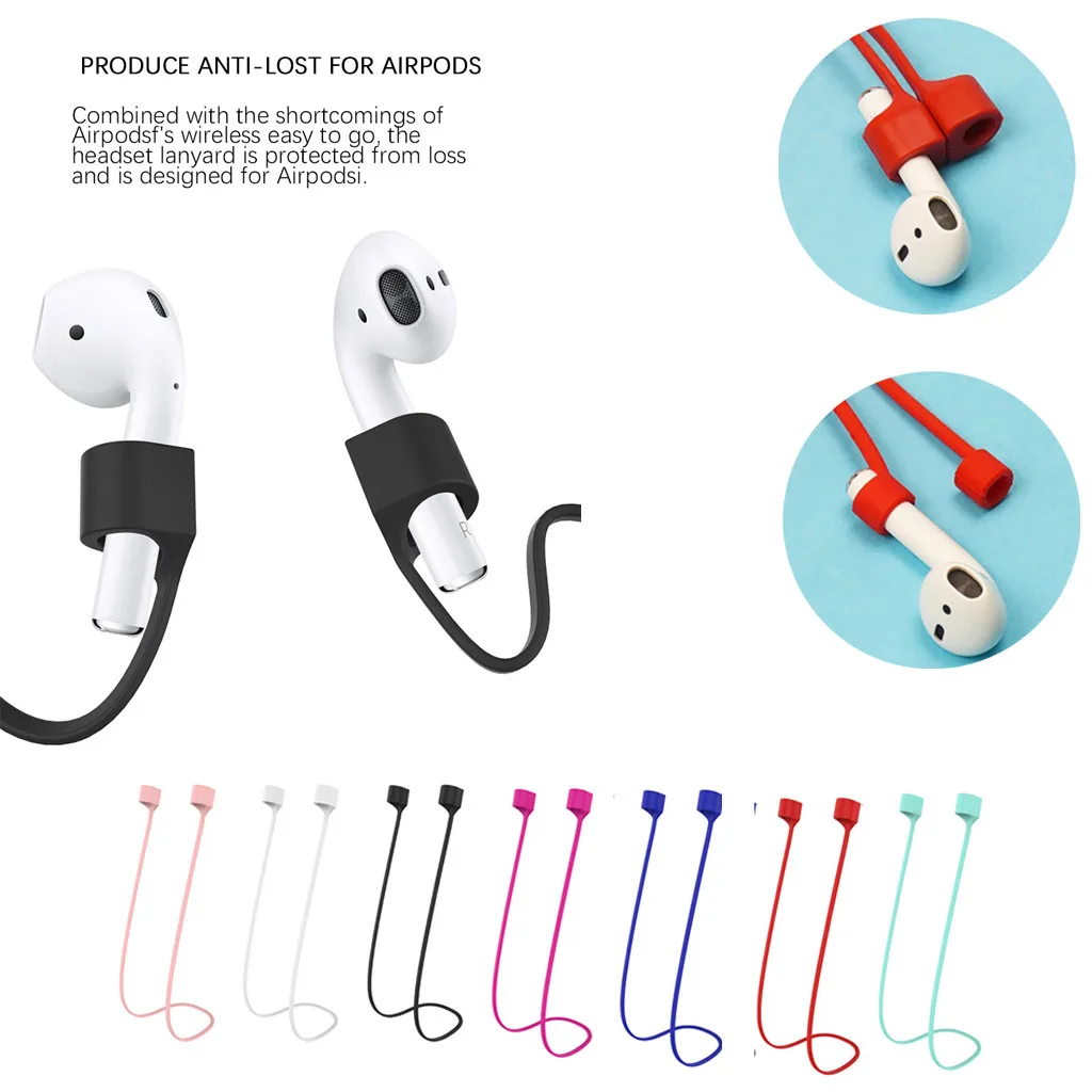 Ремешок спортивный для наушников Apple AirPods Pro 2019 магнитный силиконовый держатель 3