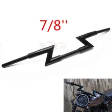 7/" Z стиль бар мотоцикл руль универсальный для Kawasaki Honda Yamaha Suzuki Dyna Touring Softail с 7/8" 22 мм руль