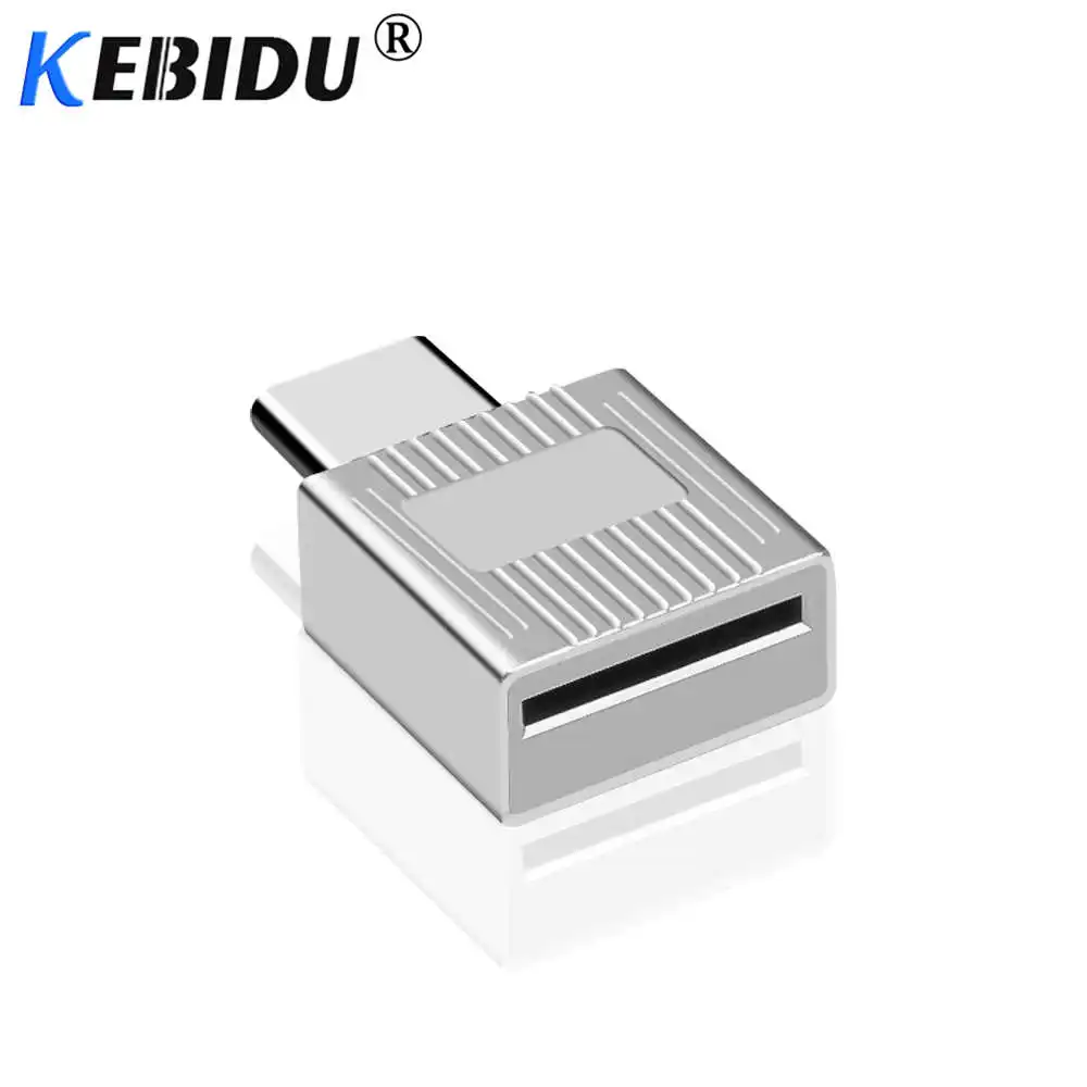 Kebidu Тип C USB 3,1 считыватель карт памяти мини Micro SD переходник для sd-карт кардридер для Macbook смартфон с интерфейсом type C ноутбук