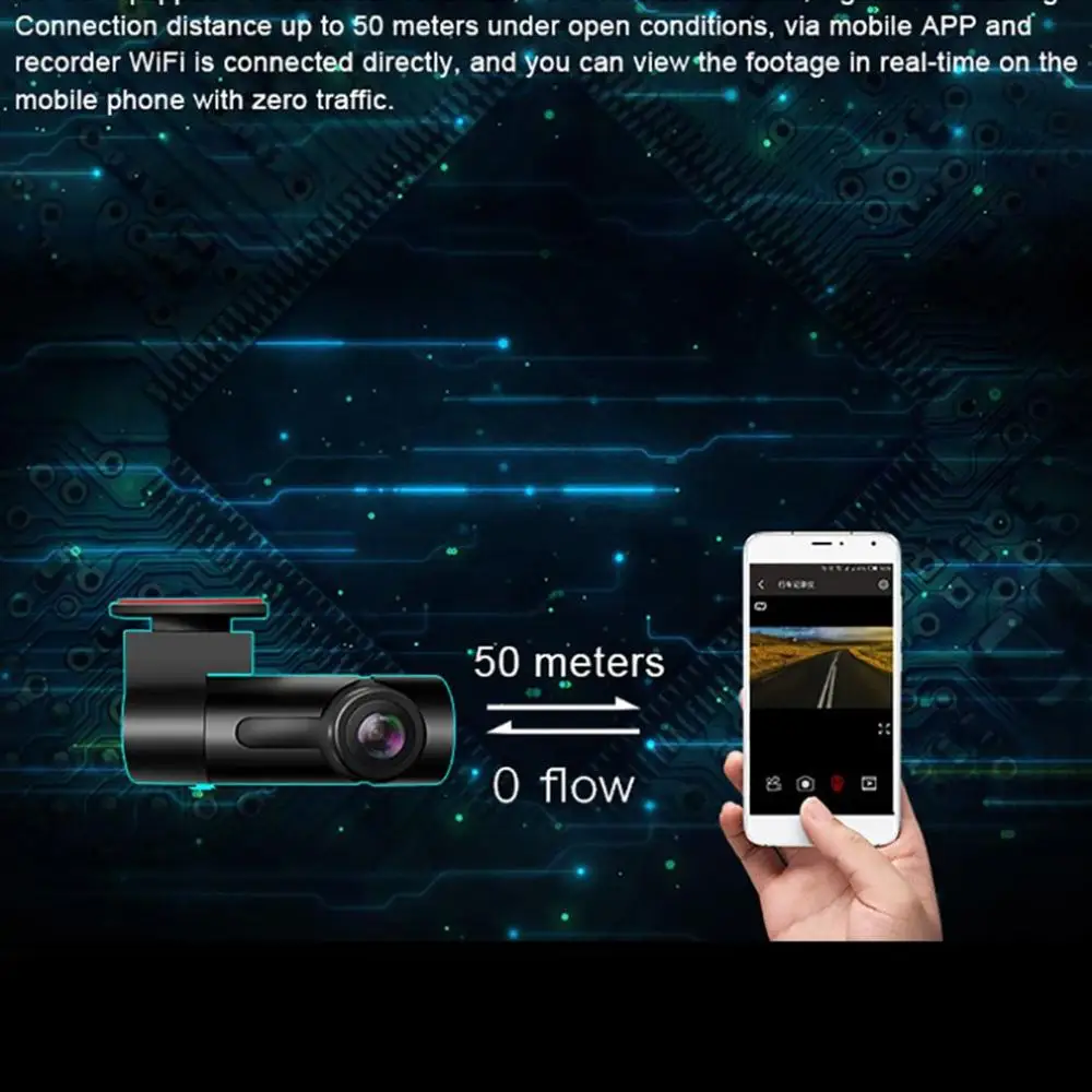 G6-2S Автомобильный видеорегистратор 1080P Wifi 170 градусов широкоугольный мини-видеорегистратор ночного видения для вождения автомобиля