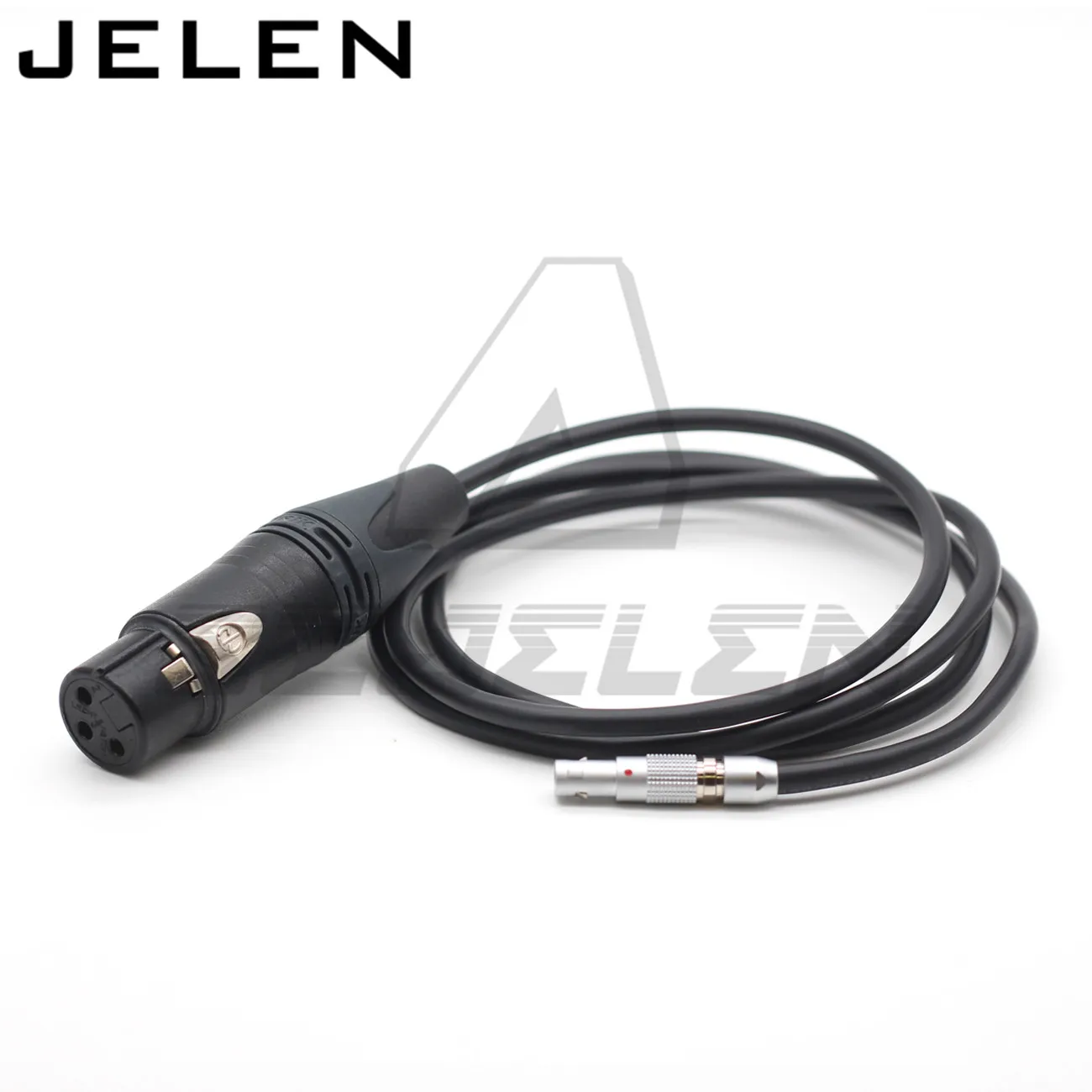 Прямой 5-контактный разъем для 3,5/xlr 3pin женский/XLR 5pin Женский Для ARRI мини аудио кабель - Цвет: 5-pin to XLR 3PIN