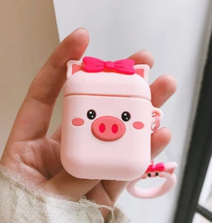 EJT3-6 Для AirPods чехол Boba Milk tea беспроводной чехол для наушников для Airpods 2 Защитная крышка Милая бутылка для напитков с кольцом на палец - Цвет: EJT3-6