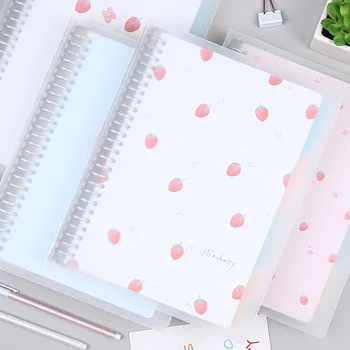 

/You Are Strawberry Flavor Loose-leaf Notebook Creative Beautiful Cute Hipster Binder Notebook Stationery Notebook