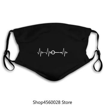 

Banjo Heartbeat Popular Tagless masks mask2020 Summer 100% Cotton Washable Windproof Anti-Dust Masks Dust Proof Face Masks pm2.5