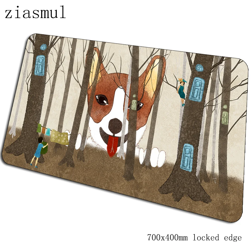 Забавный Коврик для компьютерной мыши 700x400x2 мм коврики Kawaii компьютерная мышь коврик игровые аксессуары милые игровые коврики и чехлы геймер
