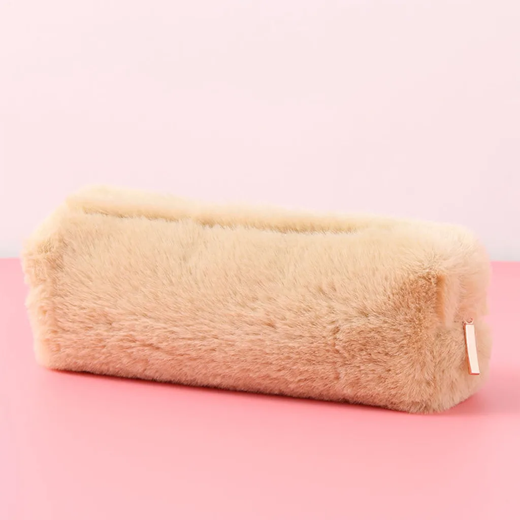 Pencil Pen Case Cosmetic Makeup Bag Storage Pouch Purse Students SchoolFresh Storage Bag Plumier Scolaire Rangement