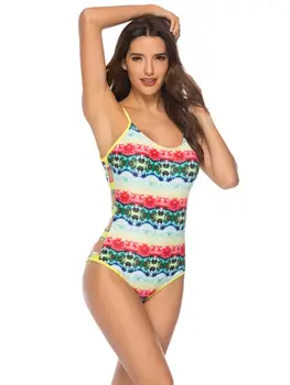 

Cross-Border Special Explosion for the European and American Market Plain Small Fresh Conjoined Hip-Up Fast Dry Swimsuit in 2019