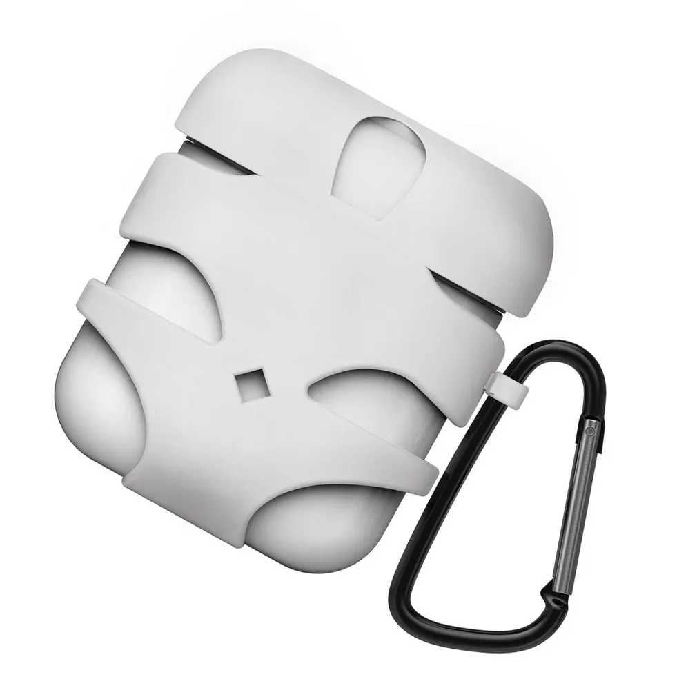 Силиконовый чехол для наушников для iphone airpods, беспроводная bluetooth-гарнитура, защитный рукав, ударопрочный ящик для хранения, чехол для наушников