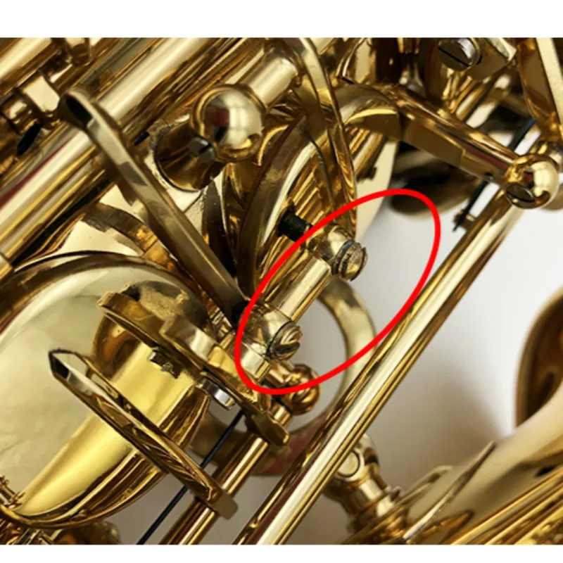 10 pcs sax repair parts screws, brass adjustment screw. Alto, Tenor, soprano