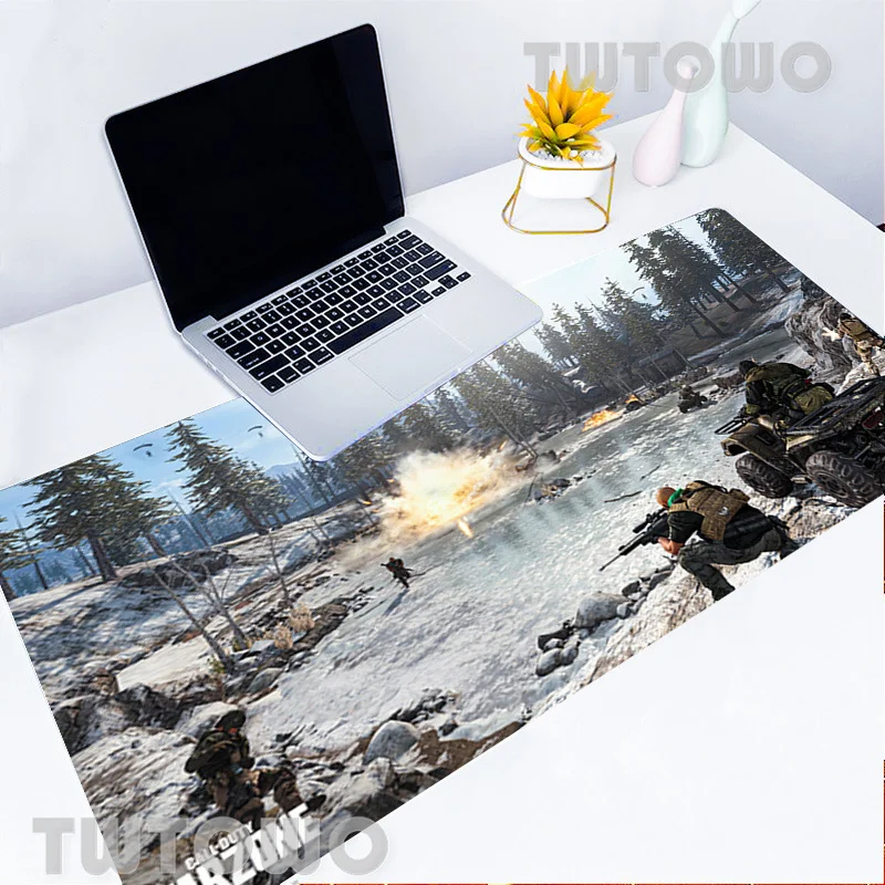 

Mousepad Custom Large XXL HD keyboard pad Desk Mats Call of Duty Warzone Office Natural Rubber Soft Carpet Anti-slip Mice Pad