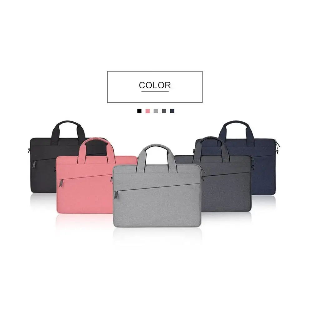 

Handle Design Oxford Cloth Business Style Trendy Laptop Notebook Sleeve Case Carry Bag Shockproof Handbag Suitable For Macbook