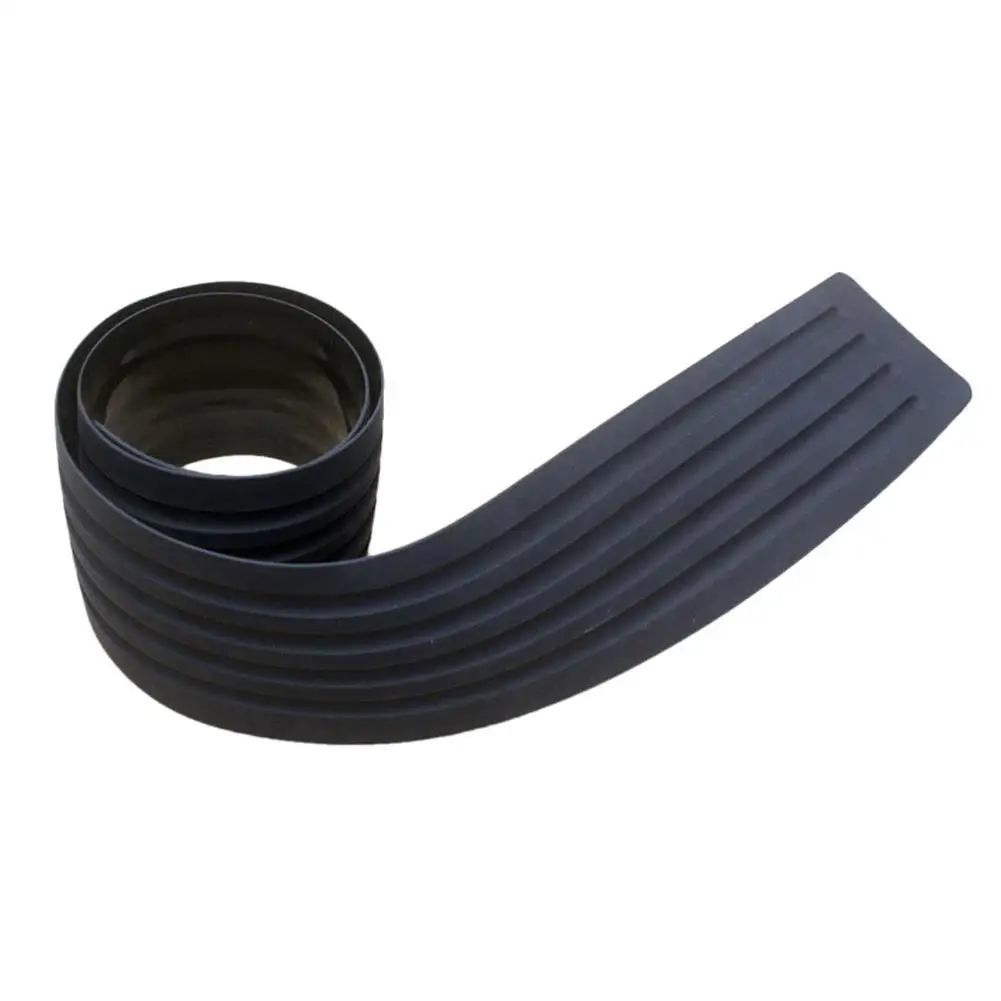 

1Pc Car Rear Trunk Protector Pad Door Sill Plate Protector Bumper Guard Rubber Pad Cover