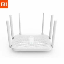 Xiaomi Redmi AC2100 маршрутизатор Gigabit 2,4G 5,0G двухдиапазонный 2033 Мбит/с 6 антенн с высоким коэффициентом усиления более широкий 128 м беспроводной маршрутизатор Wifi повторитель