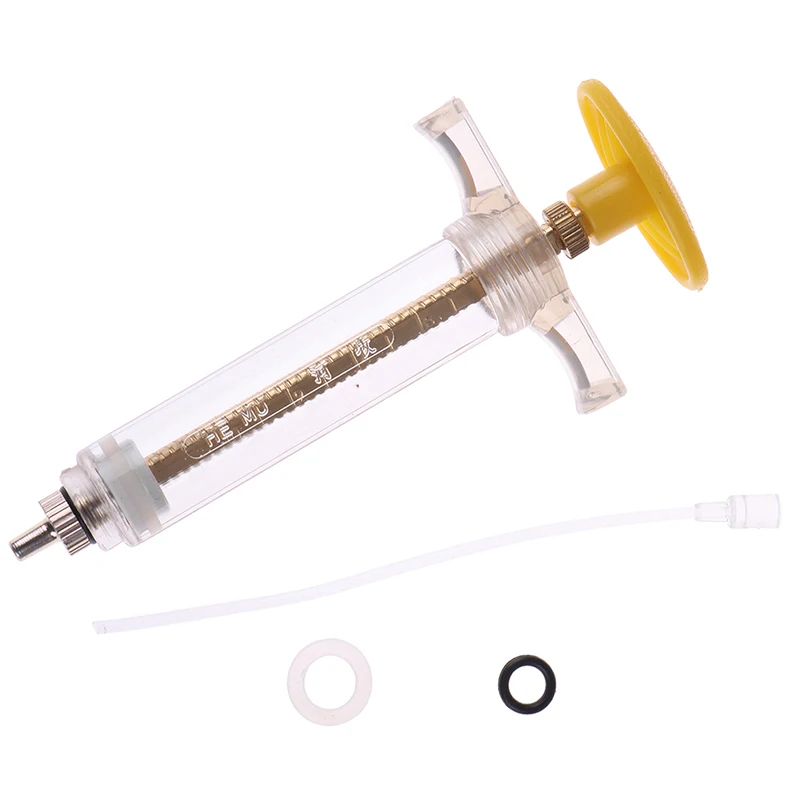 10ml Parrot Chick Feeder Copper Head Syringe Hose Birds Feeding Syringe Injector Supplies Bird Feeders