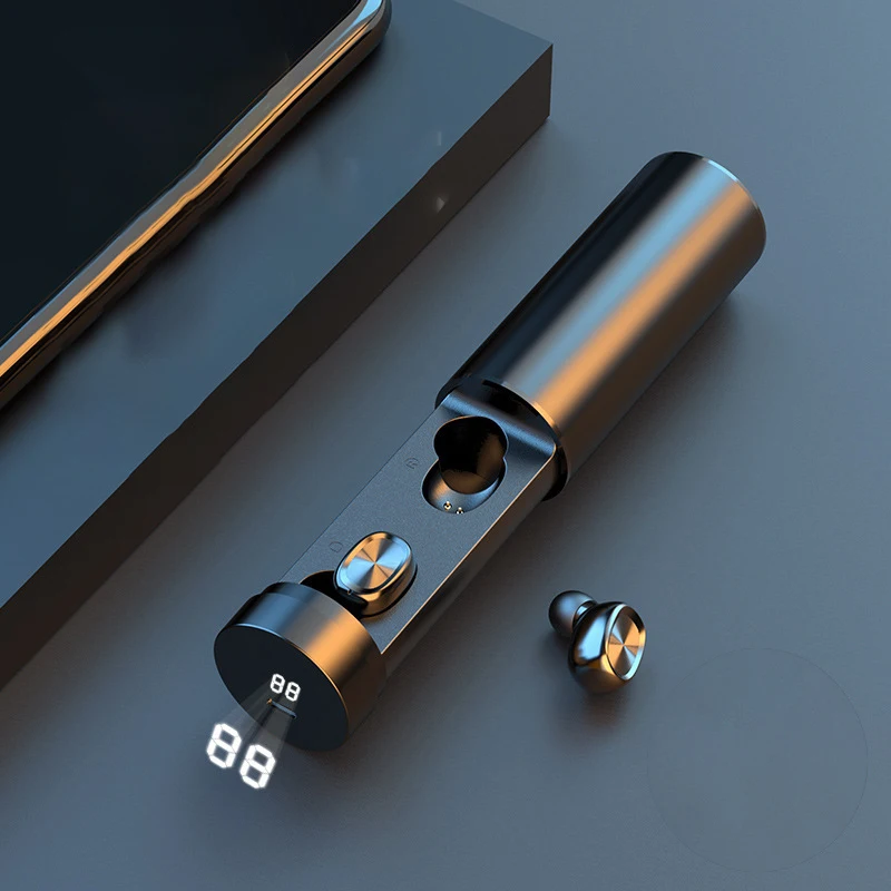 

TWS Bluetooth Earphone for 5.0 Wireless 8D HIFI Sport Earphone B9 MIC Earbuds Gaming Music Headset For Xiaomi Samsung Huawei