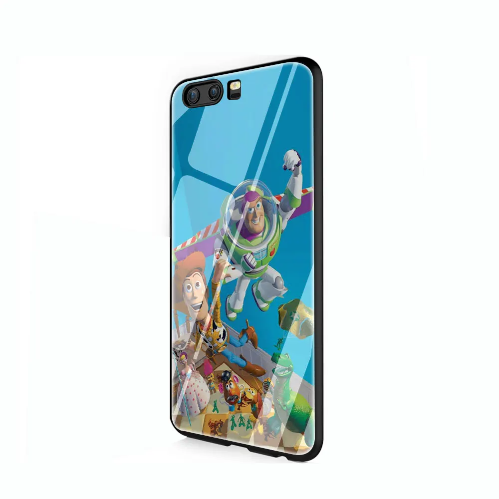 G5 Игрушка история пиццы закаленное стекло крышка чехол для Huawei P10 P20 P30 mate 20 Honor 9 10 Lite Pro 7A 8X P Smart - Цвет: G5