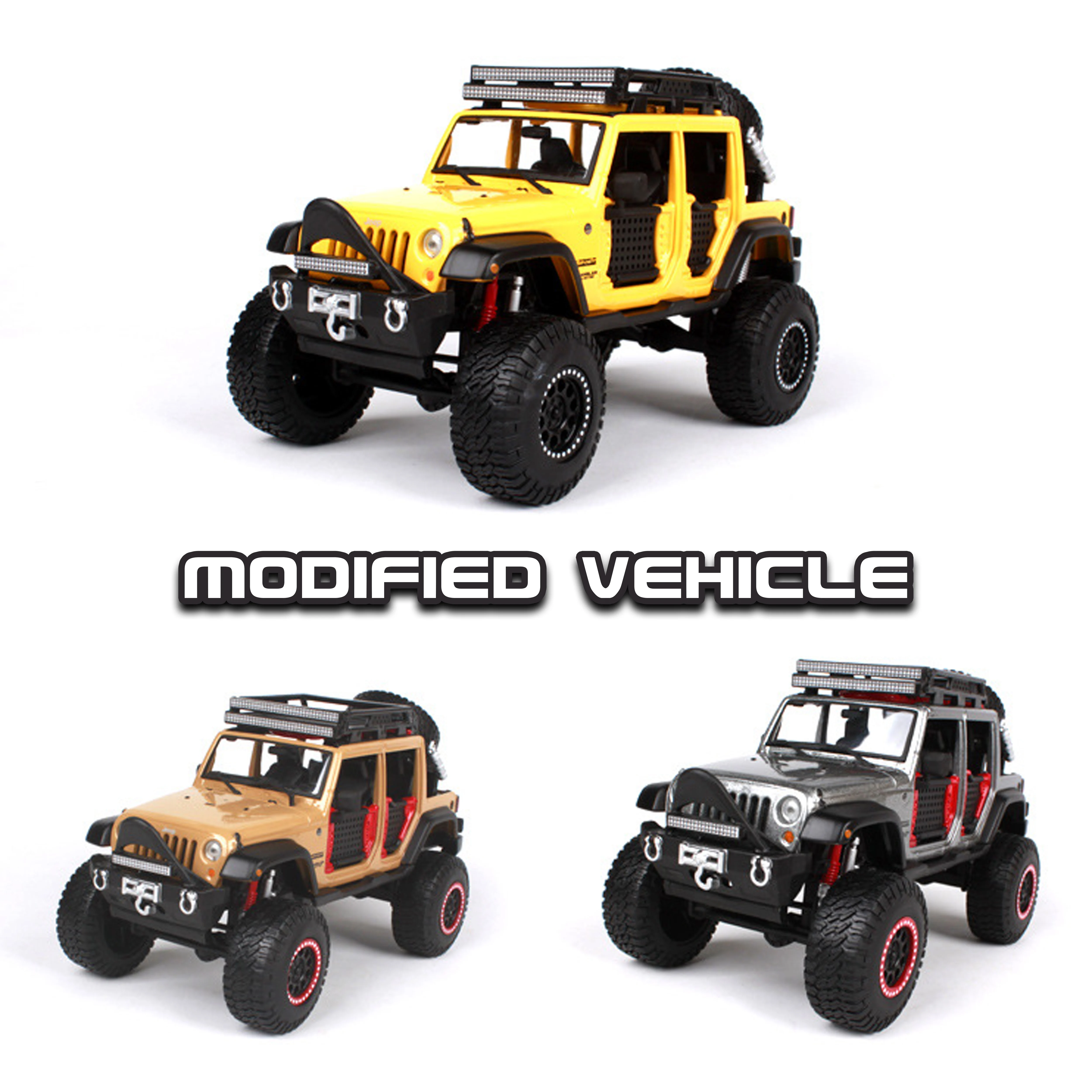 1:24 модифицированный автомобиль пастух внедорожник Bigfoot Монстр сплав автомобиль игрушка Детские игрушки модель автомобиля машина для детей