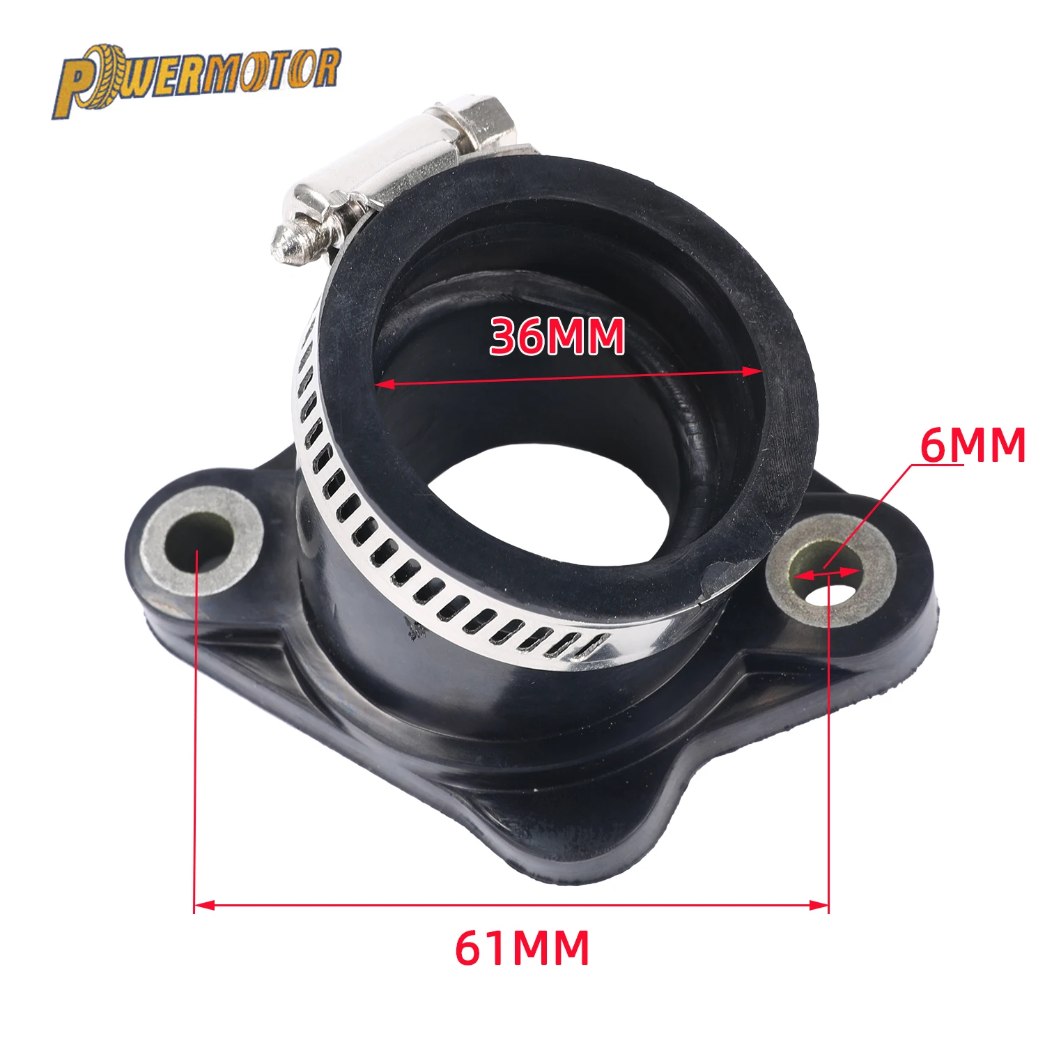

New Motorcycle Dirt Bike Racing Rubber Adapter Inlet Intake Pipe For MIKUNI VM24 OKO KOSO PE28 30 32 34mm carburetor