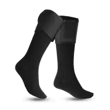 Теплые чулки для женщин и мужчин, мягкие хлопковые спортивные носки для взрослых, дышащие Теплые плотные носки, зимние аксессуары для нагрева батареи