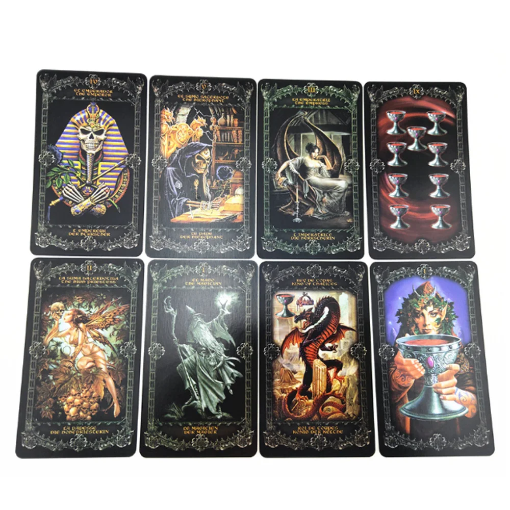 Mystic Tarot card deck английское издание английское Таро Алхимия 1977 английская карточная игра для друзей 78 карт