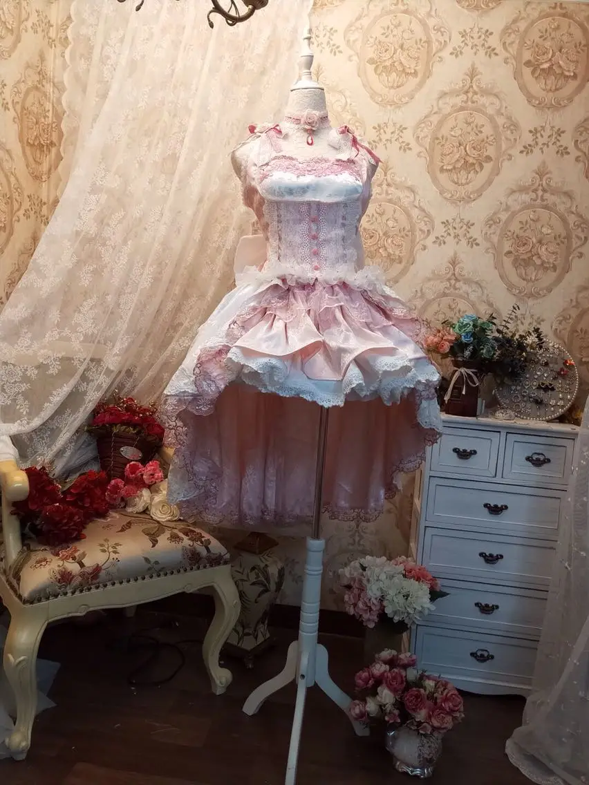 

[Customized] Anime THE IDOLM@STER Ichinose Shiki Lolita Gorgeous Dress/Outfit Cosplay Costume Any Size Free Shipping New 2019