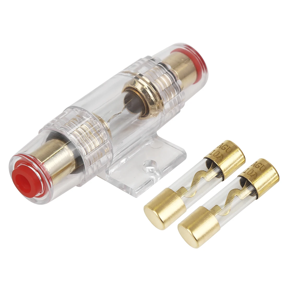 X Autohaux 4 6 8 Калибр AWG Встроенный держатель предохранителя с 10A 15A 20A 30A 40A 50A 60A 70A 80A 100A