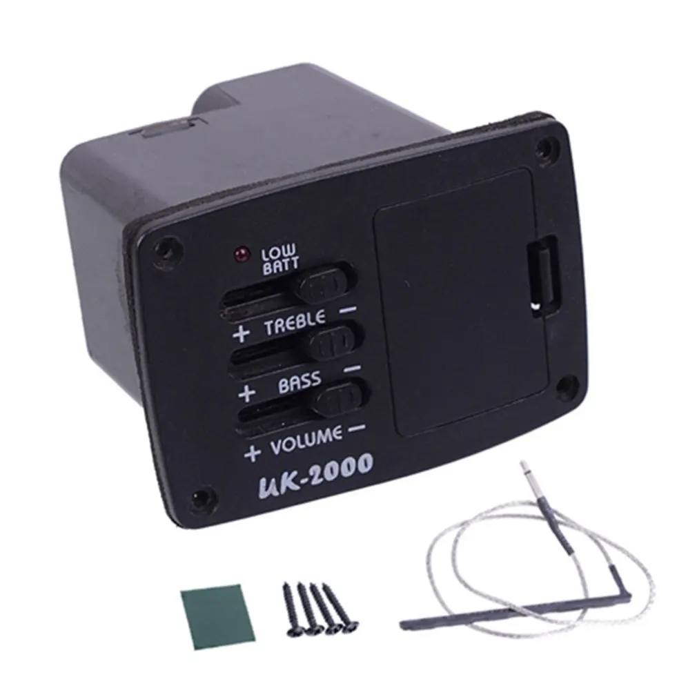 

Belcat Uk-2000 Spiral Piezo Cable Pickup Eq And Preamp For Ukulele Parts Acoustic Guitar Sound Hole Pickup