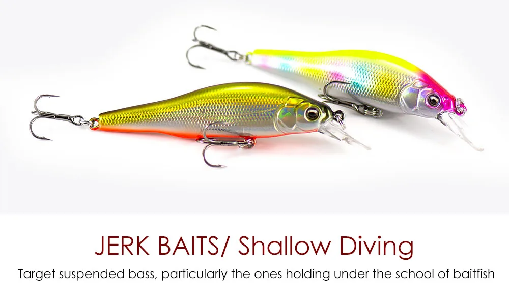 Countbass Sinking Minnow 80 mm 3-1/8 Zoll 10,8 g 3/8 oz. Tauchen Sie 1,2–2,5 m Hardbaits Angelköder Wobbler Jerk Your Bait Crankbaits – Detail 10
