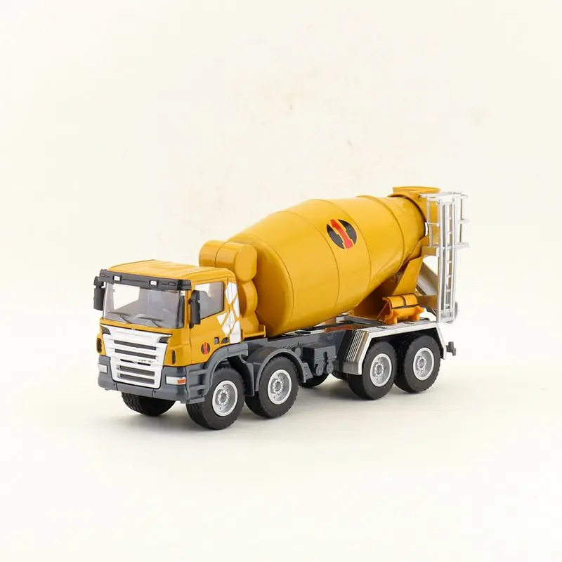 Free Shipping/Diecast Toy Model/1:50 Scale/Concrete Mixer Truck/Engineering Car/Educational Collection/Gift For Children/Small | Игрушки и