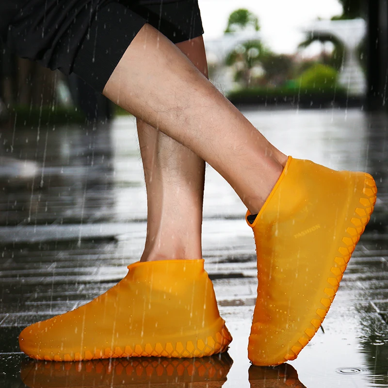 AODLEE многоразовые латексные Чехлы для обуви водонепроницаемые дождливой погоды