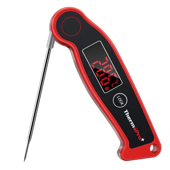 

ThermoPro TP19 Waterproof Digital Meat Thermometer for Grilling with Thermocouple Instant Read Thermometer