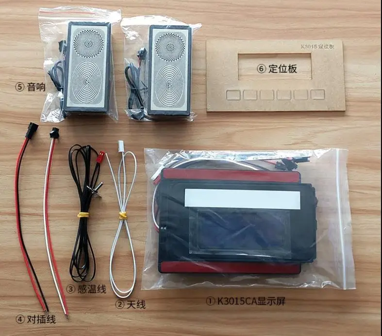 Сенсорный светильник ключатель света K3015CA с Bluetooth Fm радио отображением