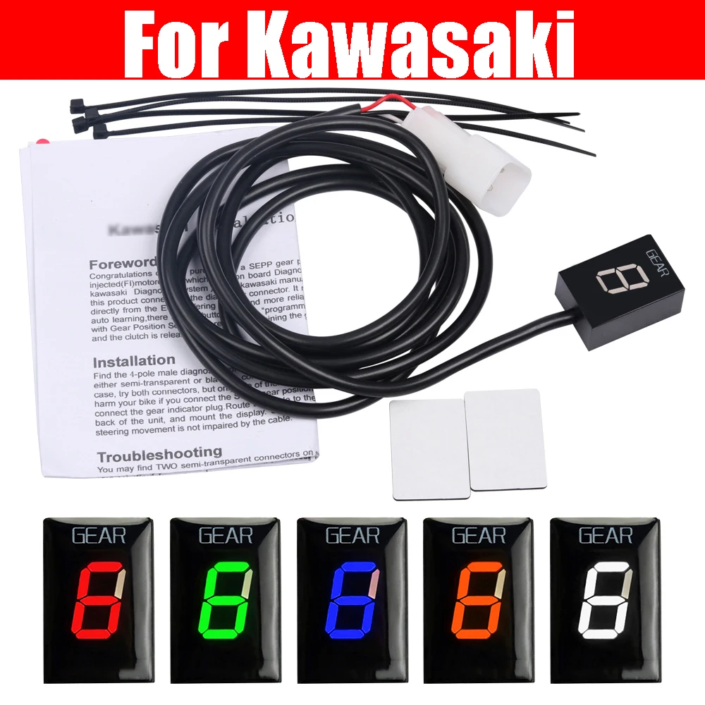 Индикатор передач для Kawasaki ZX6R ZX-6R ZX6RR ZX-6RR ZX10R ZX-10R Z750 Z1000 Z 750 1000 ER-6N ER6N мотоциклетное
