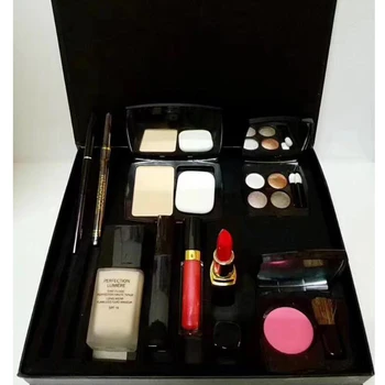

Dropshipping High Quality New Cosmetics Concealer Eyebrow Pencil Blush Lipstick Eyeliner Perfection Pencil Makeup Set Big Box K
