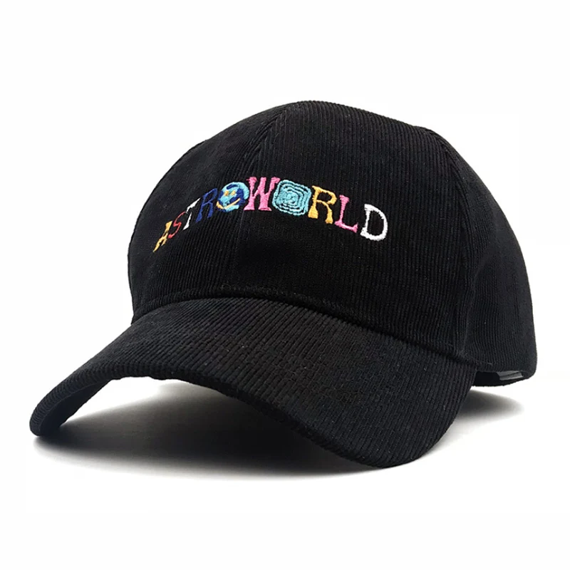 Бейсбольная кепка Astroworld, Вельветовая Кепка Snapback, головные уборы для мужчин и женщин в стиле хип-хоп, бейсболки, фуражки