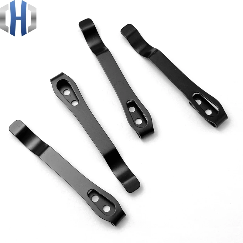 Tool DIY Accessories Folding Knife Holder Stainless Steel Back Clip Pocket Holder Knife Clip