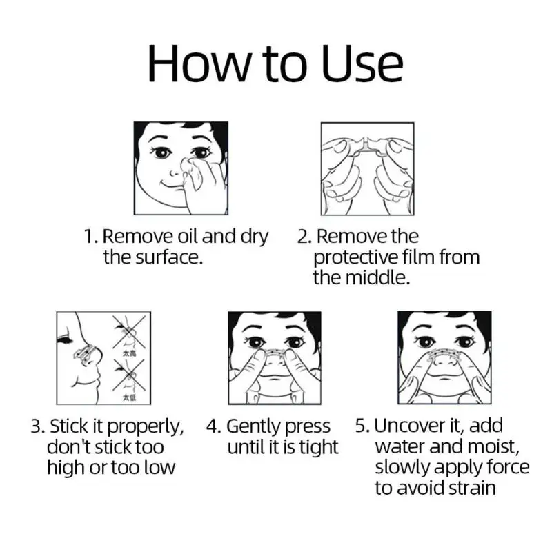 50/100 шт дышащие носовые полоски против храпа правильный способ ...