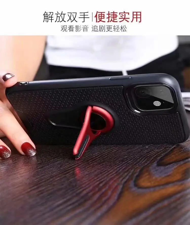 Для Apple iphone 11 чехол мягкий силиконовый с подставкой противоударный матовый защитный чехол для iphone 11 Pro Max iphone 11 11pro