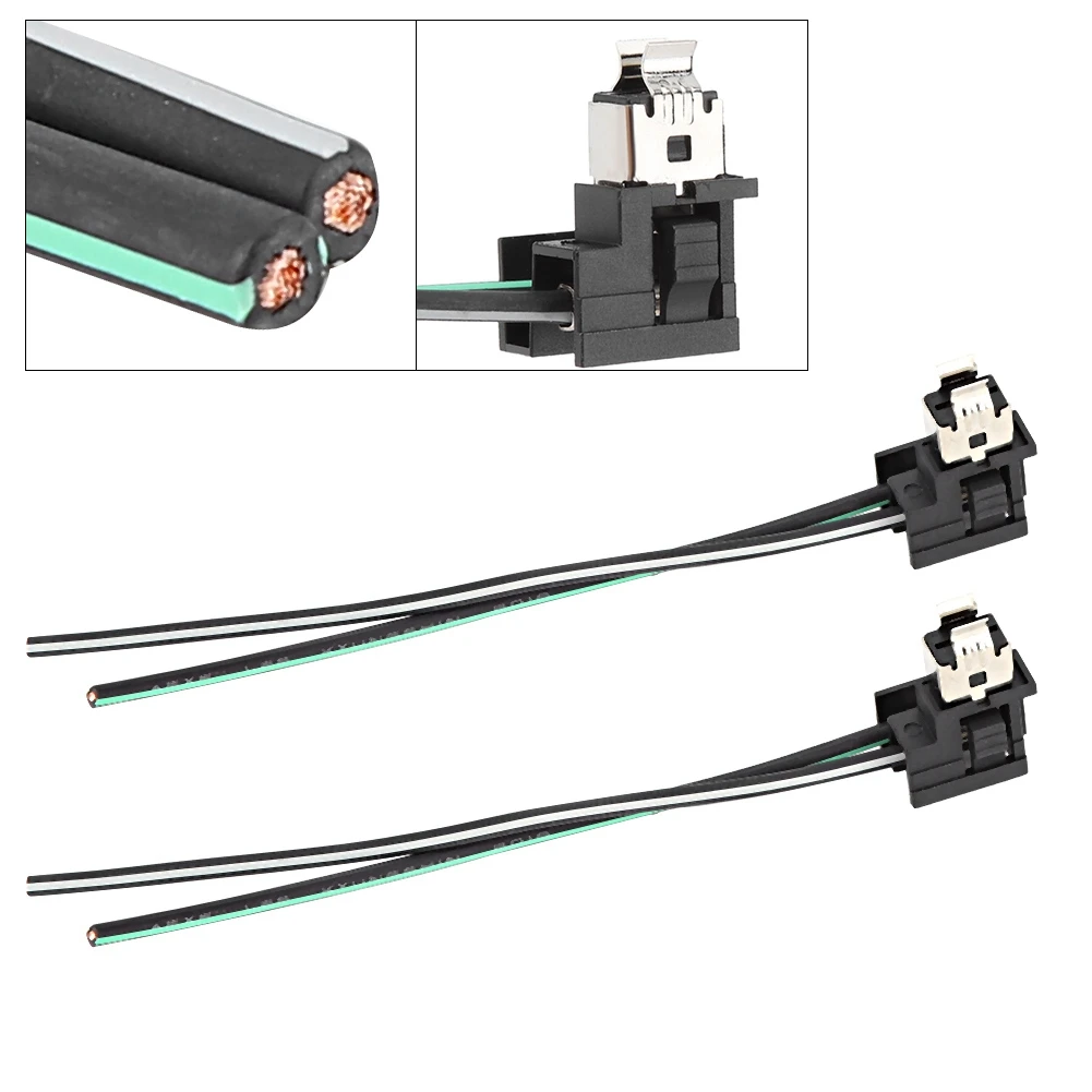 

Headlight Socket Harness Headlights Lamp Bulb Sockets Wiring Harness Connector Plug Adapter Line Car Headlight Socket Adapters