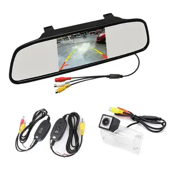 

Car monitor +2.4G wireless CCD and LED Adjustable Angle Rear View Camera for Toyota Crown S200 Mark X Reiz