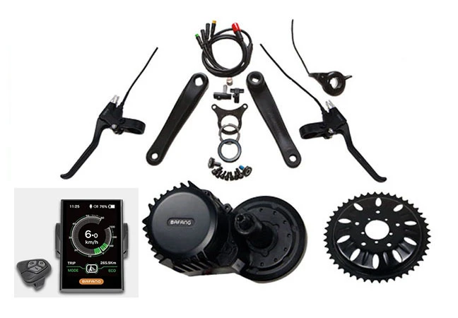 48V 750W DPC-18color 48 в модель интегрирует контроллер bafang bbs02 750 Вт двигатель ebike конверсионный комплект - Цвет: 48V 750W DPC-18color